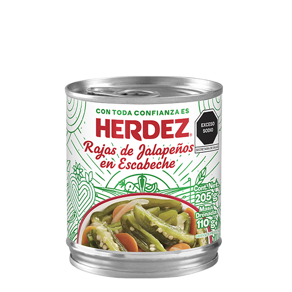 Herdez Jalapeños Rajas En Escabeche - Herdez