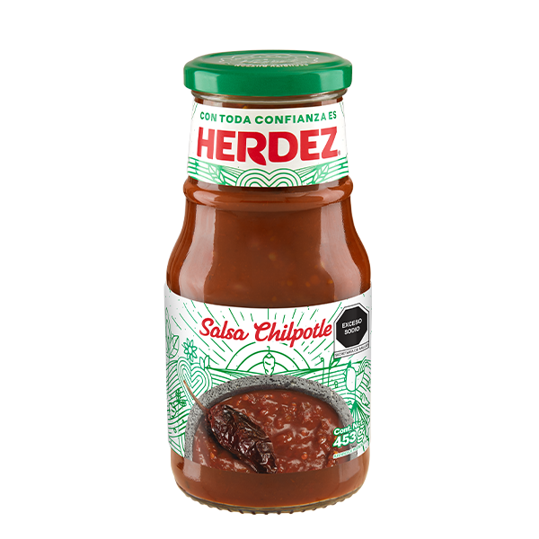 Herdez salsa chipotle 453g