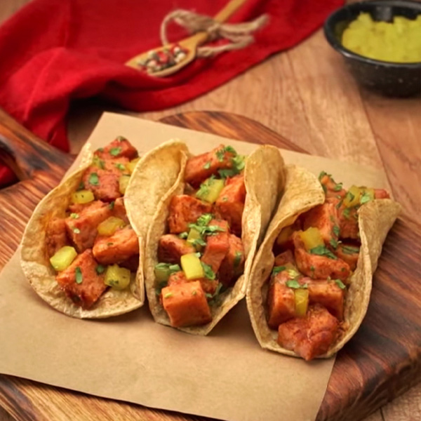 Tacos de Chuleta con Chipotle