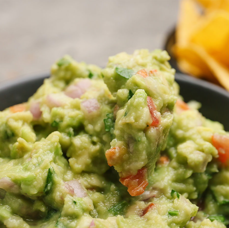 Guacamole con Queso de Cabra